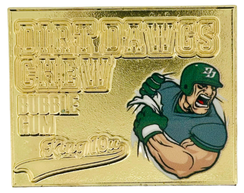 2025 Dirt Dawgs Raw Diecut UV Print Enamel Pin