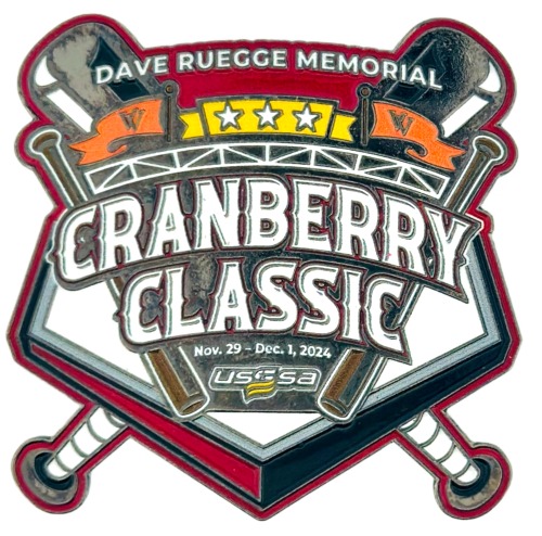 Custom Ball Pins like Cranberry Classic Custom Ball Pin