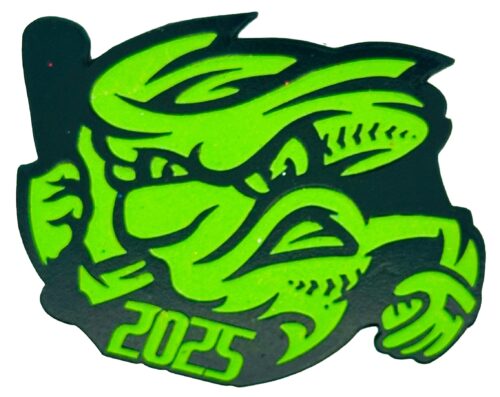 Custom Soft Enamel Pins like Storm Baseball Enamel Pin