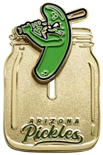 Specialty Trading Pins like Arizona Pickles 13U with Slider